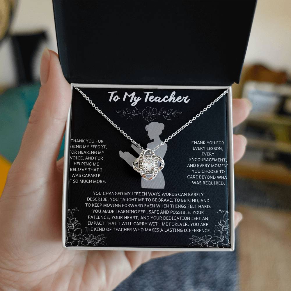 2 - Teacher Appreciation Bracelet – Heartfelt Stainless Steel Gift for Female Teachers – Great for End of Year, Graduation, Christmas