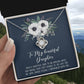 To My beautiful Daughter From Knot Necklace Template Silver coanh Main up AMZVippppp