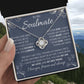 to my soulamte if i had Knot Necklace Template Silver coanh Main up AMZVippppp