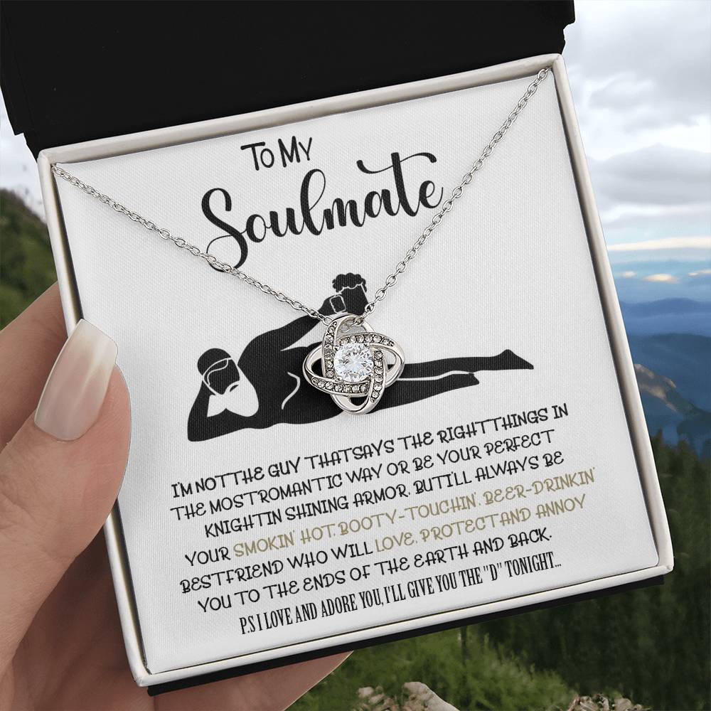 to my Soulmate i_m Knot Necklace Template Silver coanh Main up AMZVippppp