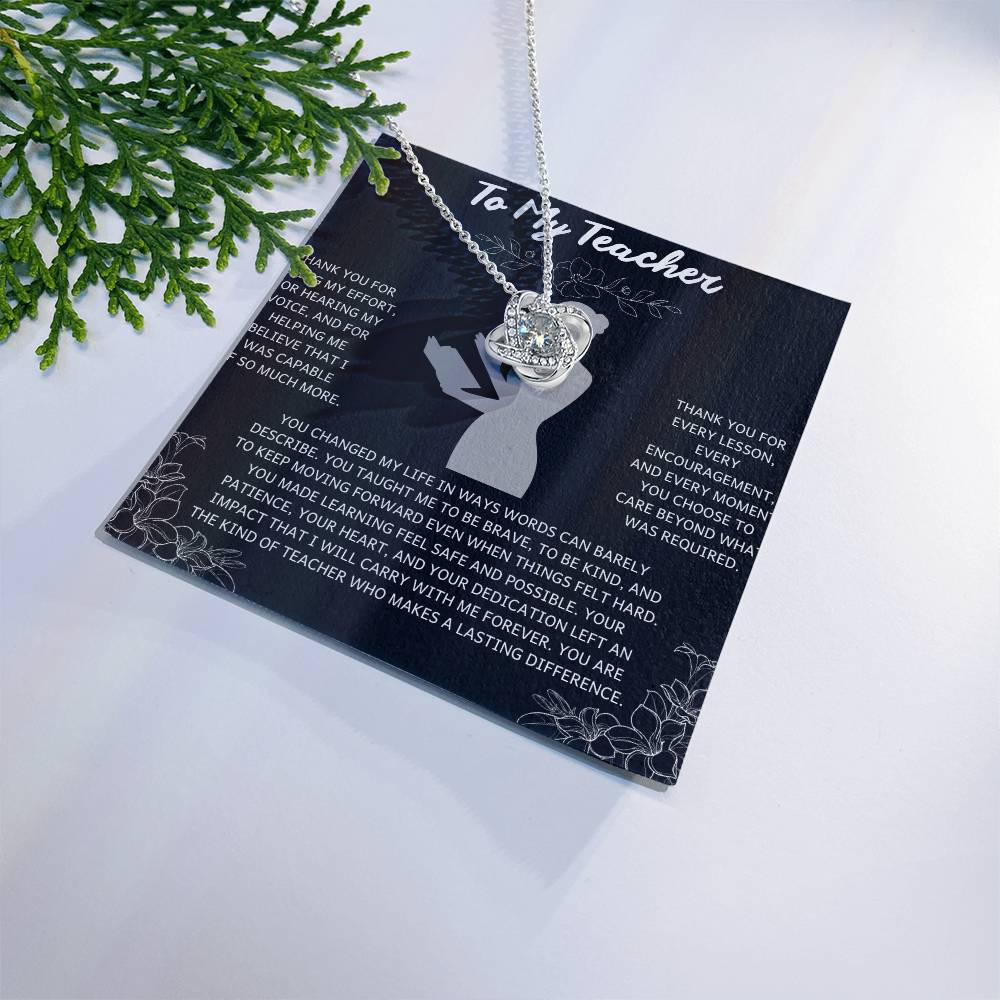2 - Teacher Appreciation Bracelet – Heartfelt Stainless Steel Gift for Female Teachers – Great for End of Year, Graduation, Christmas