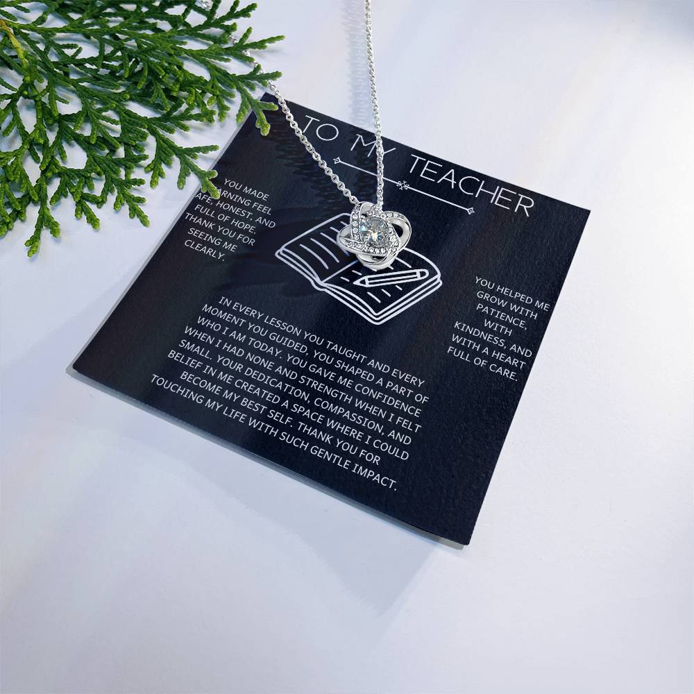 4 - Kind Teacher Gift Bracelet – Emotional Stainless Steel Jewelry with Message Card – Perfect for Female Teacher Appreciation Day