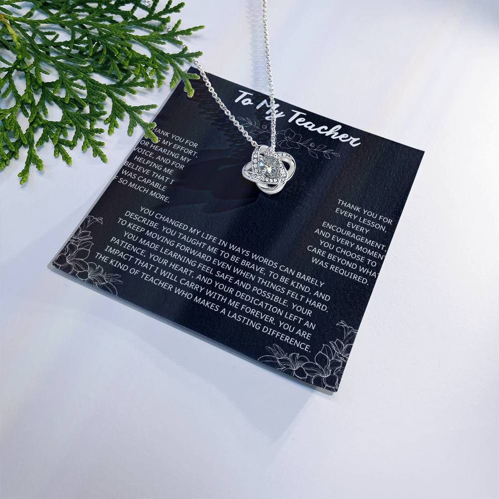 2 - Teacher Appreciation Bracelet – Heartfelt Stainless Steel Gift for Female Teachers – Great for End of Year, Graduation, Christmas