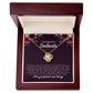 to my beautiful soulmate Knot Necklace Template Silver coanh Main up AMZVippppp