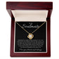 to my soulmate sometimes Knot Necklace Template Silver coanh Main up AMZVippppp