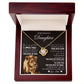 k24 Knot Necklace Template Silver coanh Main up AMZVippppp