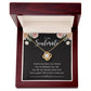 to my soulmate you_re my Knot Necklace Template Silver coanh Main up AMZVippppp