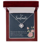 to my Soulmate you are Knot Necklace Template Silver coanh Main up AMZVippppp