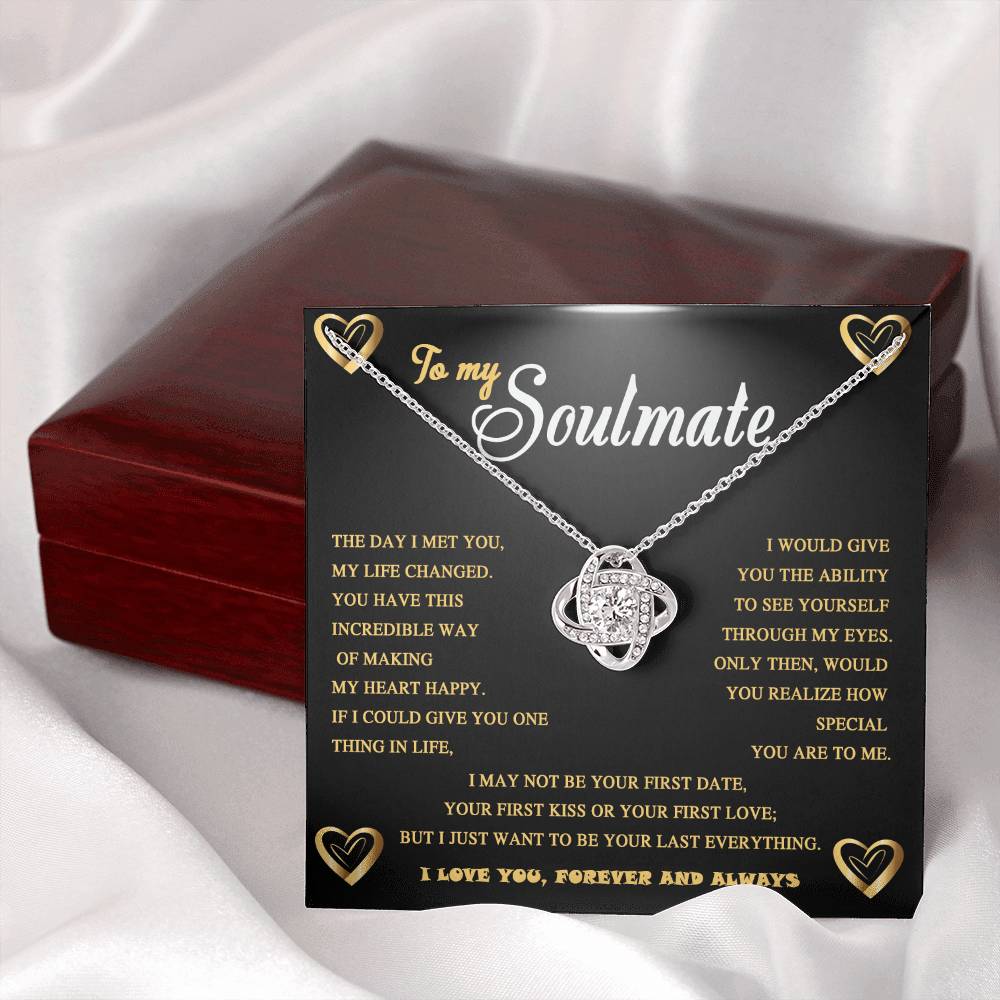 NACIE - SOULMATE BLACK - LOVEKNOT