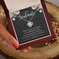 to my soulmate you_re my Knot Necklace Template Silver coanh Main up AMZVippppp