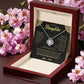 k7 Knot Necklace Template Silver coanh Main up AMZVippppp