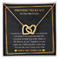 Love You This Much Promise 14k White Gold Necklace | Romantic Birthday Gift | Promise Necklace | Best for Girlfriend