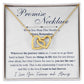 Love You This Much Promise 14k White Gold Necklace | Romantic Birthday Gift | Promise Necklace | Best for Girlfriend