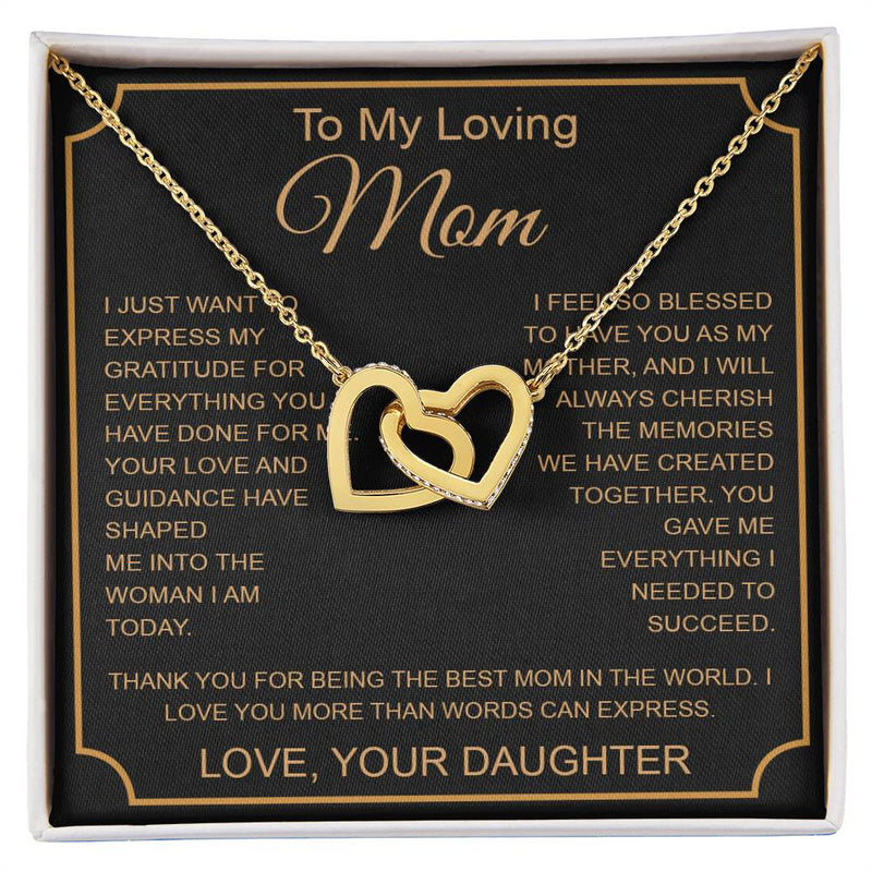 To My Loving Mom Interlocking VipSilverOnly (Coánhmainphuhop)