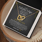 To My Future Wife Necklace – Promise Gift for Fiancée, Soulmate Necklace with Message Card & Gift Box, Romantic Jewelry for Her, Birthday or Engagement Present