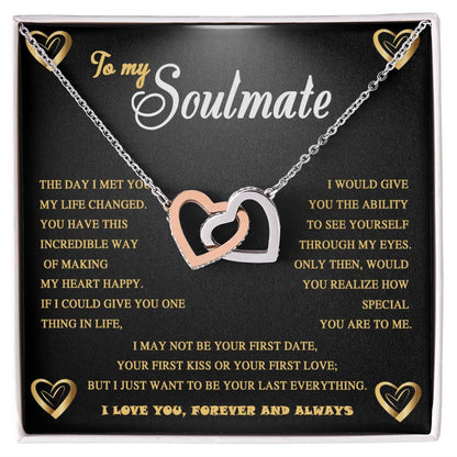 NACIE - SOULMATE  HEART YELLOW - INTERLOCKING