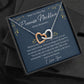 Love You This Much Promise 14k White Gold Necklace | Romantic Birthday Gift | Promise Necklace | Best for Girlfriend