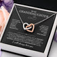 Granddaughter Gifts From Grandma Grandpa - To My Granddaughter Necklace With Heartfelt Message & Elegant Box, Jewelry Gift For Birthday, Graduation, Valentines, Mothers Day, Christmas & More