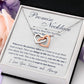 Love You This Much Promise 14k White Gold Necklace | Romantic Birthday Gift | Promise Necklace | Best for Girlfriend
