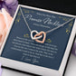 Love You This Much Promise 14k White Gold Necklace | Romantic Birthday Gift | Promise Necklace | Best for Girlfriend