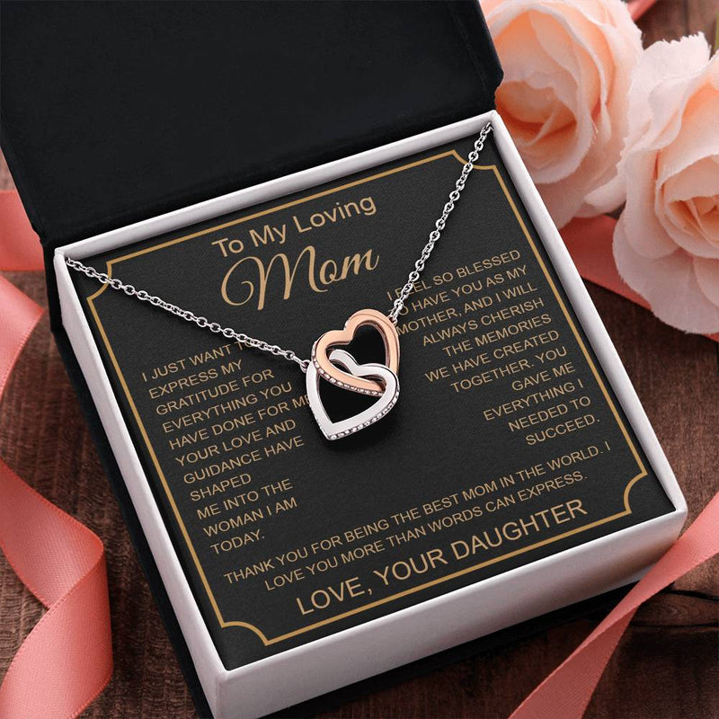 To My Loving Mom Interlocking VipSilverOnly (Coánhmainphuhop)