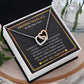Love You This Much Promise 14k White Gold Necklace | Romantic Birthday Gift | Promise Necklace | Best for Girlfriend