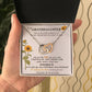 sunflower - intercloking heart