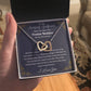 Love You This Much Promise 14k White Gold Necklace | Romantic Birthday Gift | Promise Necklace | Best for Girlfriend