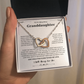 Granddaughter Gifts From Grandma Grandpa - To My Granddaughter Necklace With Heartfelt Message & Elegant Box, Jewelry Gift For Birthday, Graduation, Valentines, Mothers Day, Christmas & More