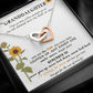 sunflower - intercloking heart