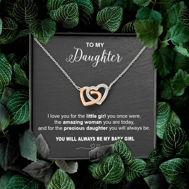 to my Daughter i love you Template Interlocking NC