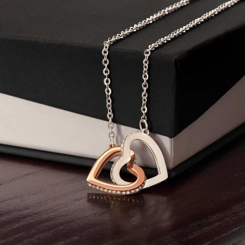 Love You This Much Promise 14k White Gold Necklace | Romantic Birthday Gift | Promise Necklace | Best for Girlfriend