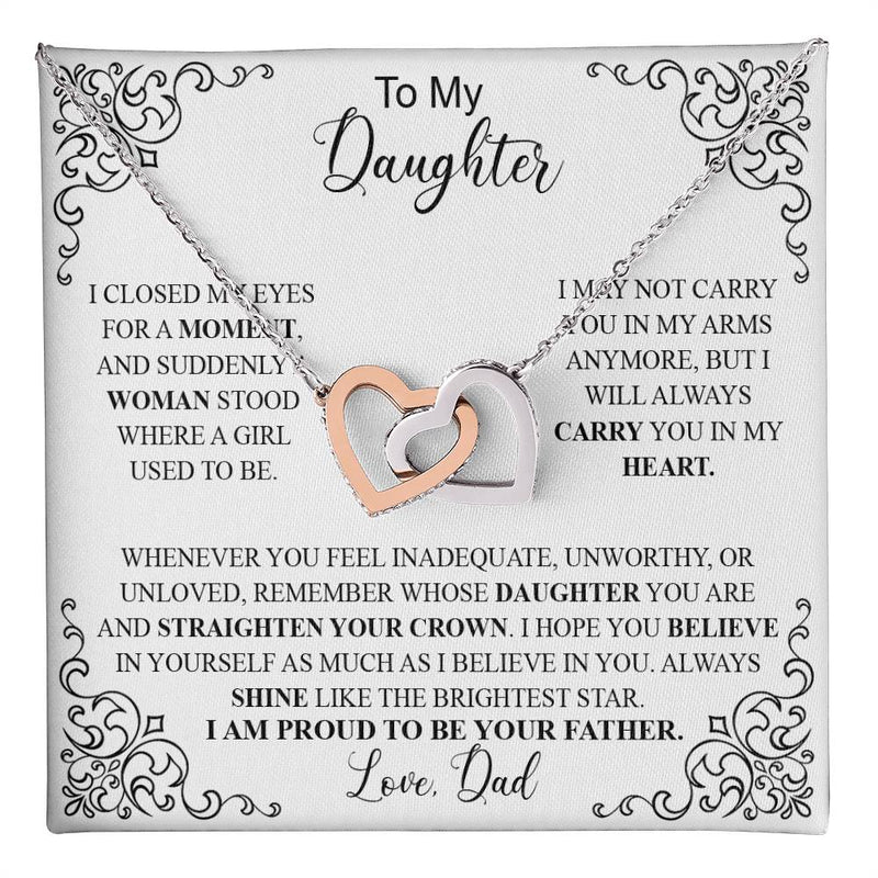 to my daughter white Template Interlocking NC