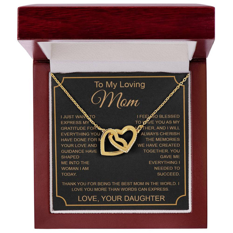 To My Loving Mom Interlocking VipSilverOnly (Coánhmainphuhop)