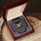 B0CR2ZTVDT VIRAGIL To My Soulmate Necklace Gift for Wife, Girlfriend, Fiancée - Anniversary, Valentine's Day Necklace Gift Soul Mates Gift, Soulmate Jewelry Birthday Gifts From Husband Interlocking Standard Box