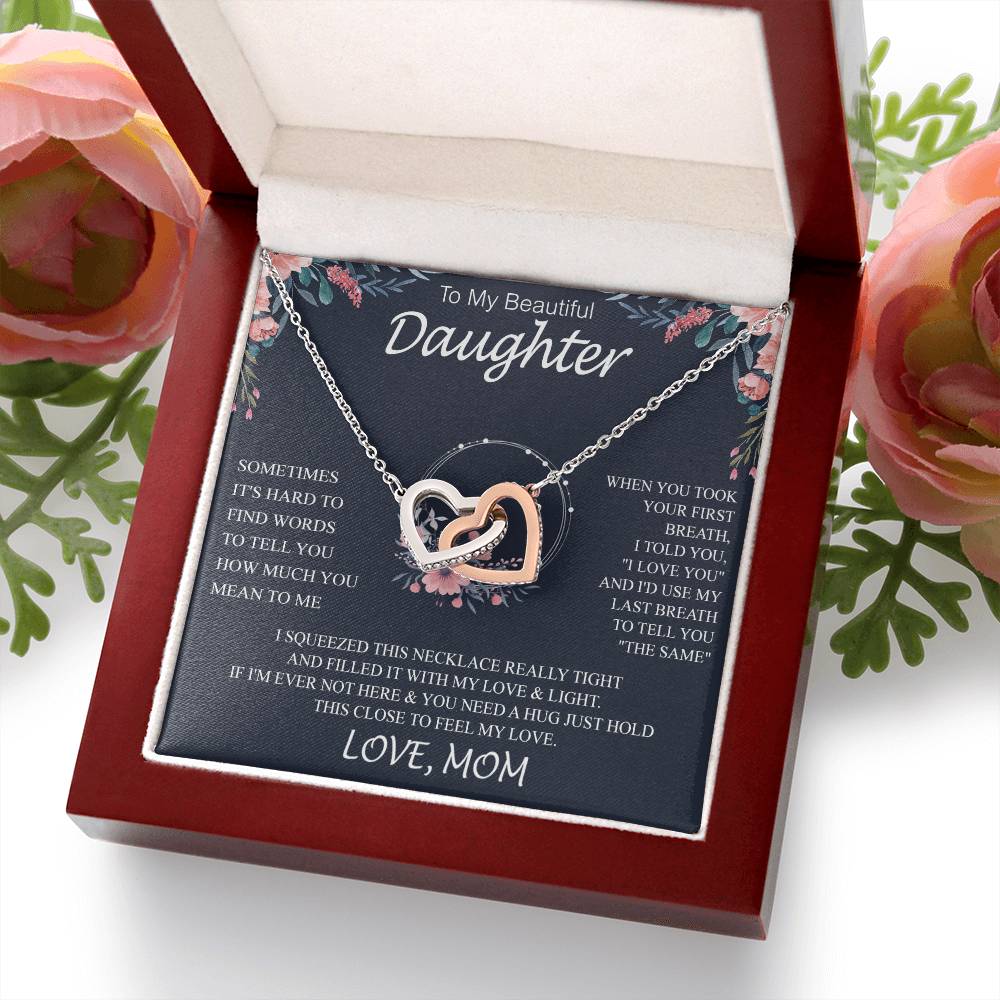 To My Beautiful Daughter sometimes Interlocking VipSilverOnly (Coánhmainphuhop)