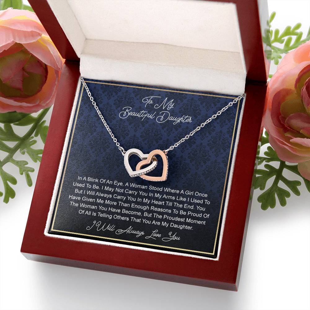 To My beautiful Daughter From In A Interlocking VipSilverOnly (Coánhmainphuhop)