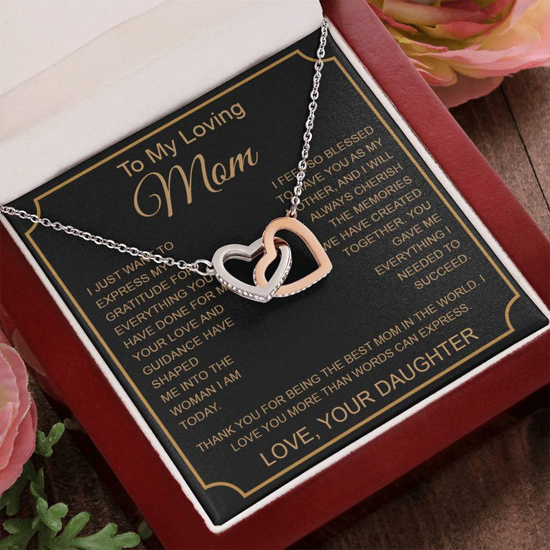 To My Loving Mom Interlocking VipSilverOnly (Coánhmainphuhop)