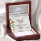 sunflower - intercloking heart