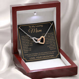 To My Loving Mom Interlocking VipSilverOnly (Coánhmainphuhop)