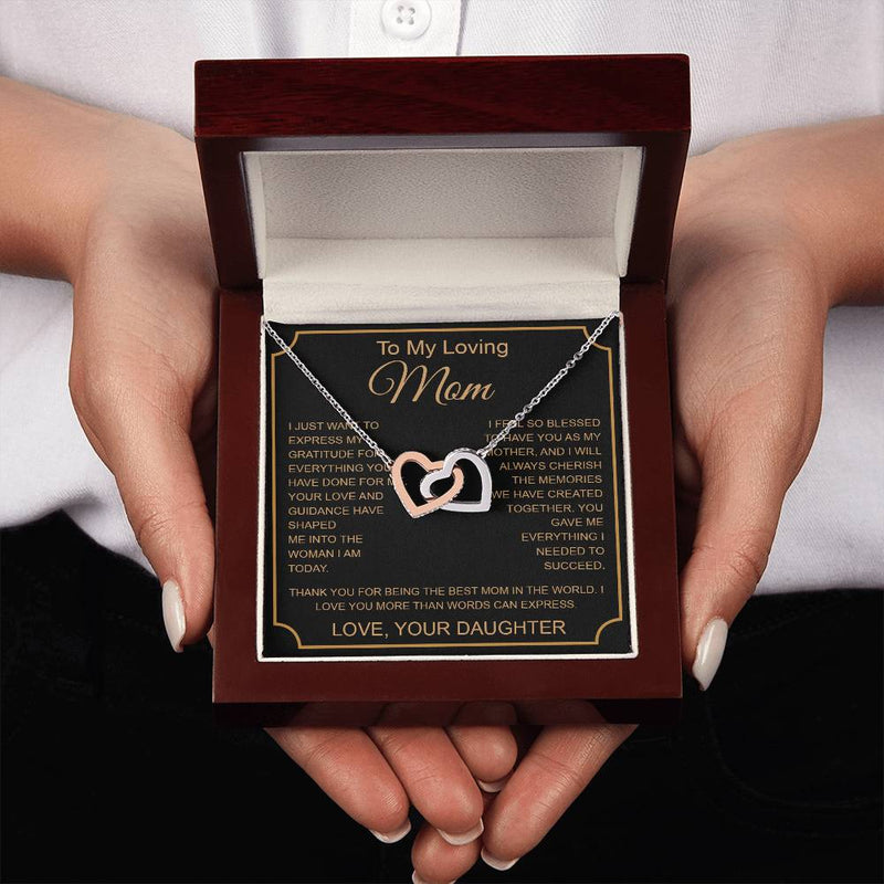 To My Loving Mom Interlocking VipSilverOnly (Coánhmainphuhop)
