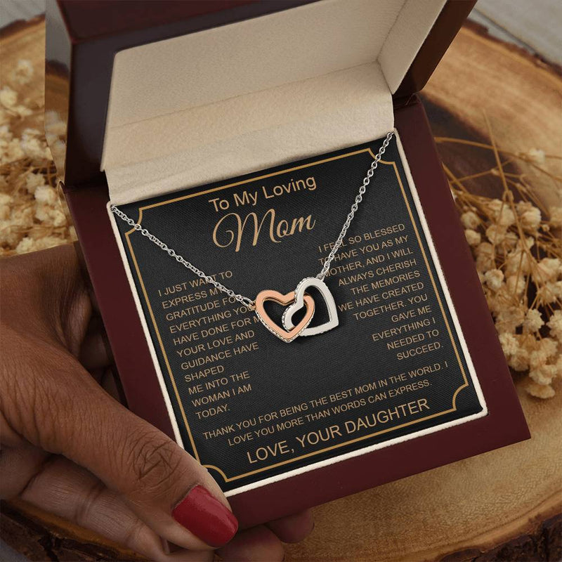 To My Loving Mom Interlocking VipSilverOnly (Coánhmainphuhop)