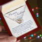 Love You This Much Promise 14k White Gold Necklace | Romantic Birthday Gift | Promise Necklace | Best for Girlfriend