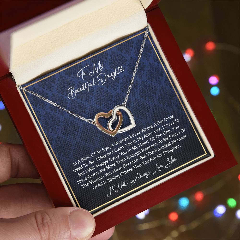 To My beautiful Daughter From In A Template Interlocking NC