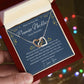 Love You This Much Promise 14k White Gold Necklace | Romantic Birthday Gift | Promise Necklace | Best for Girlfriend