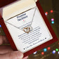 Love You This Much Promise 14k White Gold Necklace | Romantic Birthday Gift | Promise Necklace | Best for Girlfriend