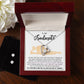 Necklace To my Soulmate necklace for Women Gifts from Boyfriend Funny Gifts For Girlfriend Best Birthday Gift Ideas For Wife, Romantic Jewelry For Her Anniversary on Valentine day Forever love FOr Granddaughter Vippppppp