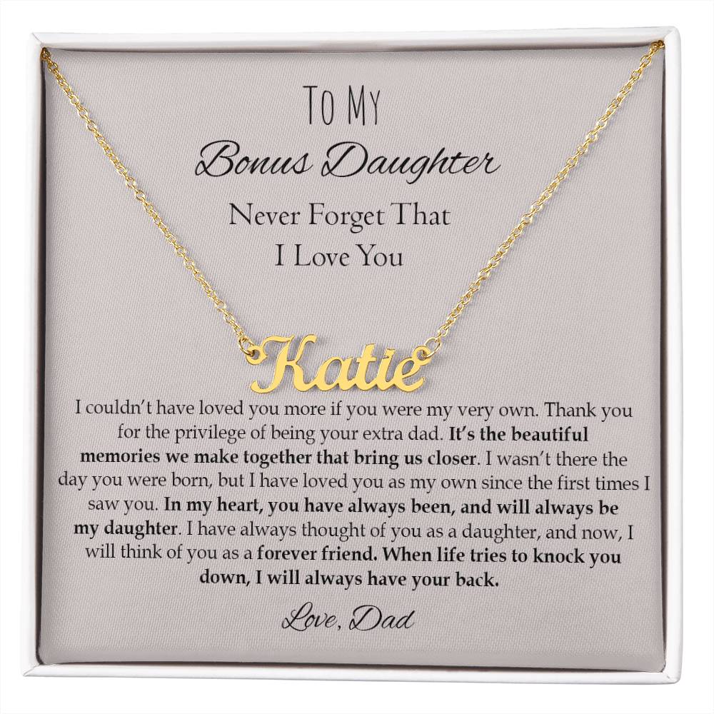 B0BNK3SZL4 Bonus Daughter Gift Step Daughter Personalized Name Necklace Custom jewelry GiftsfordaughterCustomname_9