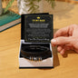 To My Man Braided Leather Bracelet – “Love You Forever” Stainless Steel Bracelet, Romantic Gift from Girlfriend or Wife for Husband, Boyfriend, Brother, Gift Box Included