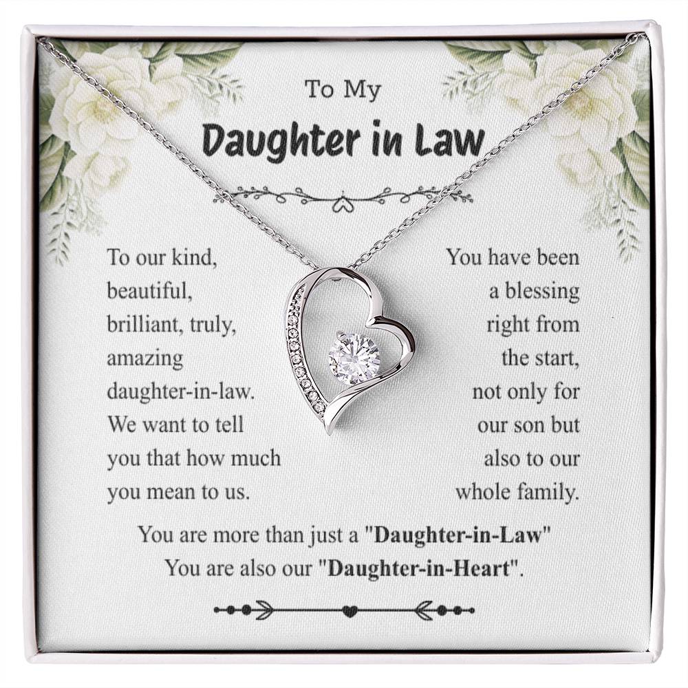 To My Daughter Necklace from Dad – Christmas Gift for Daughter or Daughter-in-Law, Birthday Jewelry for Women, Valentine's Day & Mother's Day Present